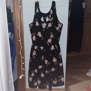 Empyre Black Floral Dress